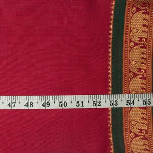 Precut 1 meter -Super Fine South Cotton Fabric with Golden Border