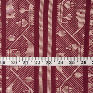 Precut 1 meter -South Cotton Fabric with Border