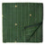Green South Cotton Jacquard with stripes and butti 