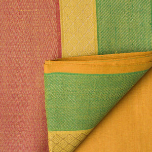 South Cotton Jacquard Fabric with Border