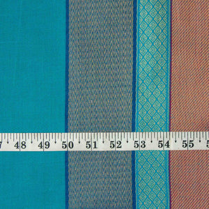 Precut 0.50 meters -South Cotton Jacquard Fabric with Border