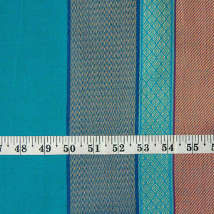 Precut 0.75 meters -South Cotton Jacquard Fabric with Border