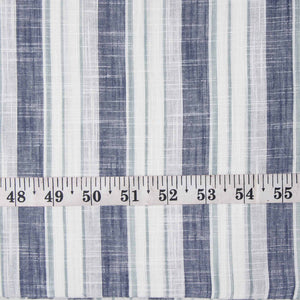 Precut 0.75 meters -South Cotton Fabric with Stripes