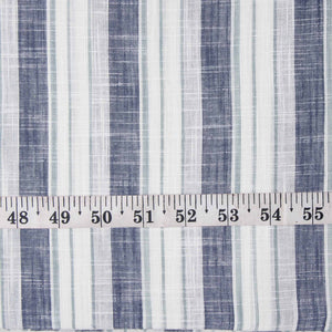 Precut 1 meter - South Cotton Fabric with Stripes