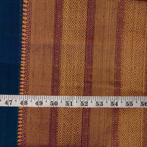 Precut 1 meter -Super Fine South Cotton Fabric with Golden Border