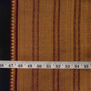 Precut 0.75 meters -Super Fine South Cotton Fabric with Golden Border